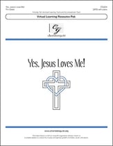 Yes, Jesus Loves Me! SATB choral sheet music cover
